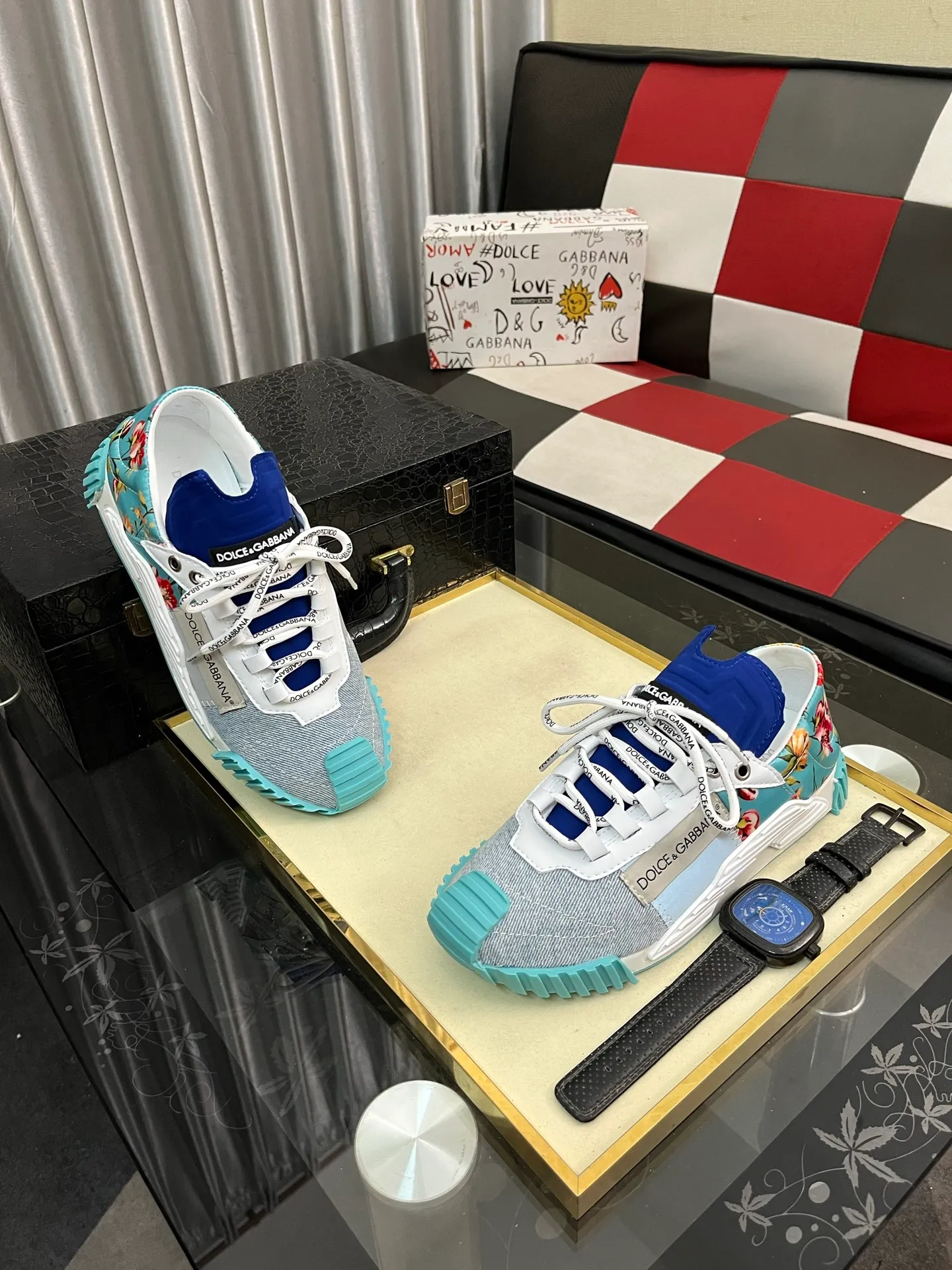 Men's shoes 💰440⌚️⌚️[DG] The latest official website casual, men's shoes original quality imported first-layer cowhide stitching ➕Yangli [Proud] In terms of materials and workmanship, it beats all versions on the market 💕The highest quality shipments. Real photos, imported fabrics highlight the unique charm of the brand 😘The shoelaces are also original custom-made 👻Classic lace-up shoes are very comfortable on the feet, size 35-46